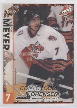 2002-03 Medicine Hat Tigers Team Issue - [Base] #7 - Stefan Meyer