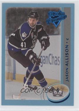 2002-03 O-Pee-Chee - [Base] - Premier Blue #240 - Jason Allison /500