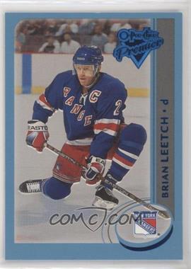 2002-03 O-Pee-Chee - [Base] - Premier Blue #57 - Brian Leetch /500