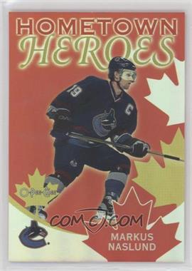 2002-03 O-Pee-Chee - Hometown Heroes #HHC7 - Markus Naslund