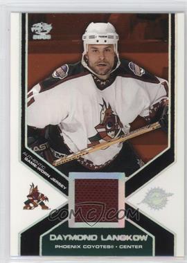 2002-03 Pacific - Authentic Game-Worn Jerseys - Holo Silver #41 - Daymond Langkow /40