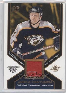 2002-03 Pacific - Authentic Game-Worn Jerseys #29 - Jukka Hentunen