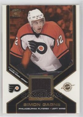 2002-03 Pacific - Authentic Game-Worn Jerseys #39 - Simon Gagne