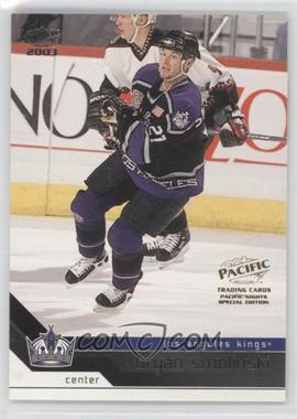 2002-03 Pacific - [Base] - Pacific Nights Special Edition #175 - Bryan Smolinski /10