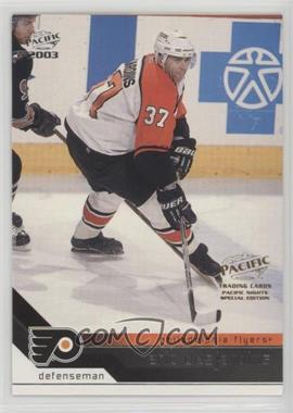 2002-03 Pacific - [Base] - Pacific Nights Special Edition #278 - Eric Desjardins