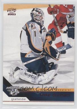 2002-03 Pacific - [Base] - Red #207 - Mike Dunham