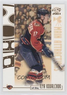 2002-03 Pacific - Main Attractions #2 - Ilya Kovalchuk