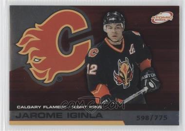 2002-03 Pacific Atomic - [Base] - Hobby Parallel #13 - Jarome Iginla /775