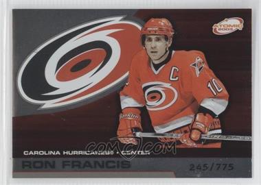 2002-03 Pacific Atomic - [Base] - Hobby Parallel #16 - Ron Francis /775