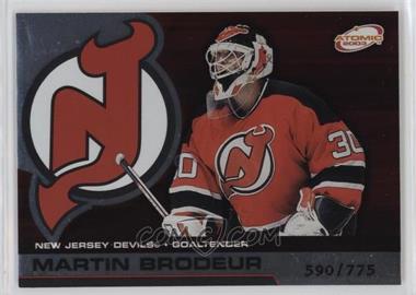2002-03 Pacific Atomic - [Base] - Hobby Parallel #60 - Martin Brodeur /775