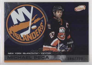 2002-03 Pacific Atomic - [Base] - Hobby Parallel #64 - Michael Peca /775 [EX to NM]