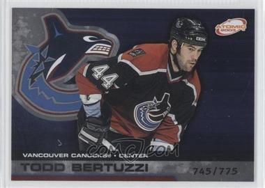 2002-03 Pacific Atomic - [Base] - Hobby Parallel #95 - Todd Bertuzzi /775