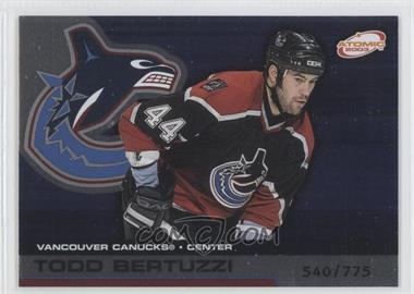 2002-03 Pacific Atomic - [Base] - Hobby Parallel #95 - Todd Bertuzzi /775