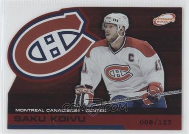 2002-03 Pacific Atomic - [Base] - Red #55 - Saku Koivu /125