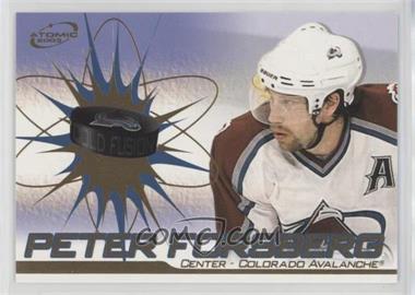 2002-03 Pacific Atomic - Cold Fusion #8 - Peter Forsberg