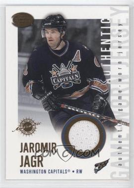2002-03 Pacific Calder - Authentic Game-Worn Jerseys #25 - Jaromir Jagr