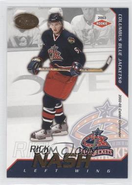 2002-03 Pacific Calder - [Base] #112 - Rick Nash /825