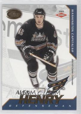 2002-03 Pacific Calder - [Base] #150 - Alex Henry /825