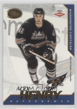 2002-03 Pacific Calder - [Base] #150 - Alex Henry /825