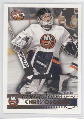 2002-03 Pacific Complete - [Base] #224 - Chris Osgood