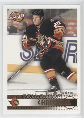 2002-03 Pacific Complete - [Base] #259 - Chris Neil