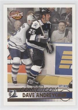 2002-03 Pacific Complete - [Base] #264 - Dave Andreychuk