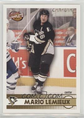 2002-03 Pacific Complete - [Base] #303 - Mario Lemieux