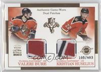 Valeri Bure, Kristian Huselius #/403