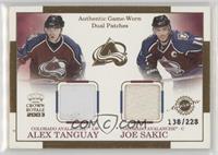 Alex Tanguay, Joe Sakic #/228