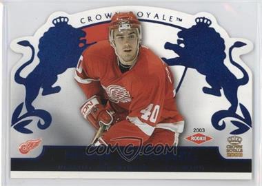 2002-03 Pacific Crown Royale - [Base] - Blue #113 - Henrik Zetterberg /350