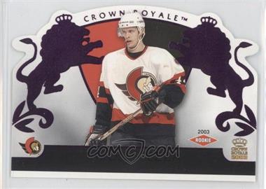 2002-03 Pacific Crown Royale - [Base] - Purple #127 - Jason Spezza /799