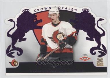 2002-03 Pacific Crown Royale - [Base] - Purple #127 - Jason Spezza /799