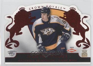 2002-03 Pacific Crown Royale - [Base] - Red #125 - Scottie Upshall /350