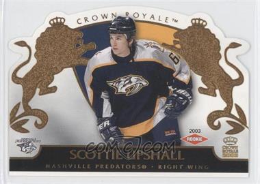2002-03 Pacific Crown Royale - [Base] #125 - Scottie Upshall /2299