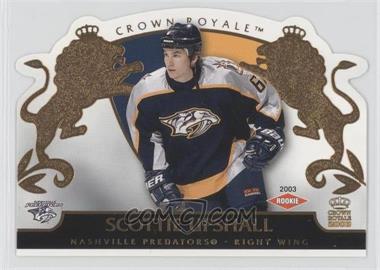 2002-03 Pacific Crown Royale - [Base] #125 - Scottie Upshall /2299