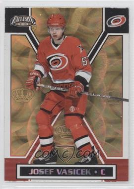 2002-03 Pacific Exclusive - [Base] - Gold #33 - Josef Vasicek