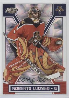 2002-03 Pacific Exclusive - [Base] #77 - Roberto Luongo