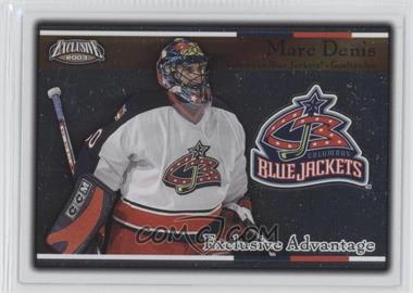 2002-03 Pacific Exclusive - Exclusive Advantage #5 - Marc Denis