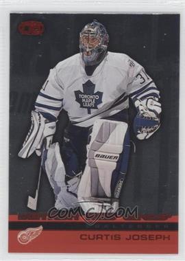 2002-03 Pacific Heads Up - [Base] - Red Missing Serial Number #44 - Curtis Joseph