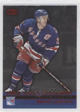 2002-03 Pacific Heads Up - [Base] - Red Missing Serial Number #81 - Brian Leetch