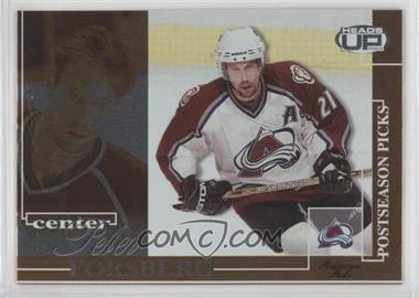 2002-03 Pacific Heads Up - Postseason Picks #3 - Peter Forsberg