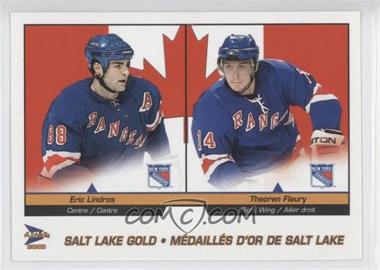 2002-03 Pacific Prism Platinum McDonald's - Checklists #6 - Eric Lindros, Theoren Fleury