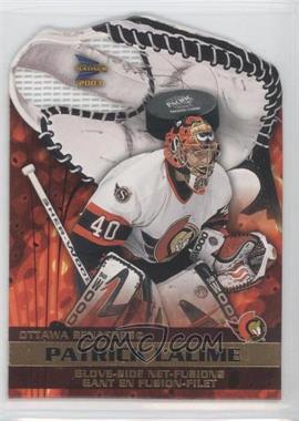 2002-03 Pacific Prism Platinum McDonald's - Glove-Side Net-Fusions #5 - Patrick Lalime