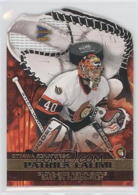 2002-03 Pacific Prism Platinum McDonald's - Glove-Side Net-Fusions #5 - Patrick Lalime