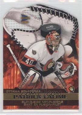 2002-03 Pacific Prism Platinum McDonald's - Glove-Side Net-Fusions #5 - Patrick Lalime