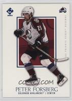 Peter Forsberg #/499