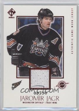 2002-03 Pacific Private Stock Reserve - [Base] - Red #149 - Jaromir Jagr /50