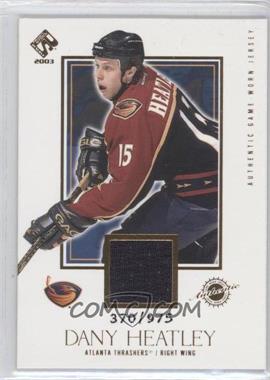 2002-03 Pacific Private Stock Reserve - [Base] #102 - Dany Heatley /975