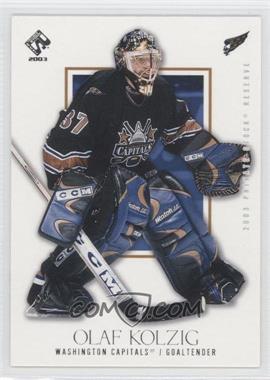 2002-03 Pacific Private Stock Reserve - [Base] #99 - Olaf Kolzig