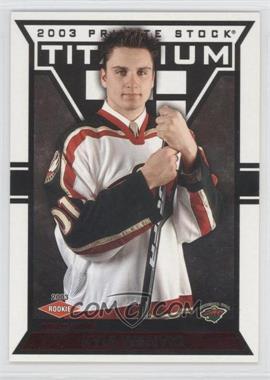 2002-03 Pacific Private Stock Titanium - [Base] - Red #121 - Kyle Wanvig /299